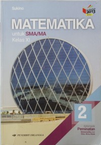 Image of Matematika Untuk SMA/MA Kelas XI